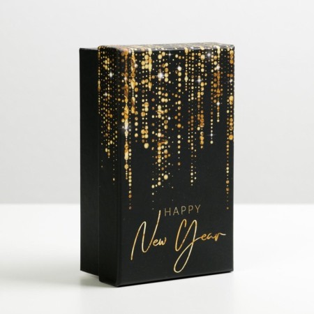 Gift box "Golden Year", 14 x 8.4 x 4.5 cm, New Year-2