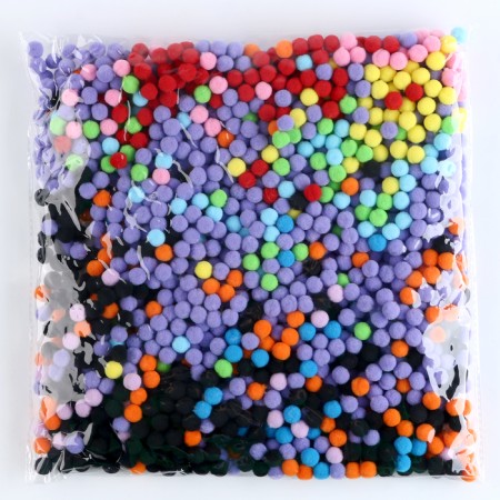 Application with pompom "Butterfly" size - 30 × 30 cm, glue 30 ml-3