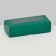 Folding box for 3 sweets, 13.7 x 5.5 x 3.5 cm, emerald