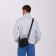 Male bag, black color