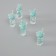 Acrylic Suspension "Cocktail. Mint-cat" shines in the dark 3.4x1.8x1.8 cm