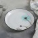 Porcelain dessert plate "Blue Dream", D = 20 cm