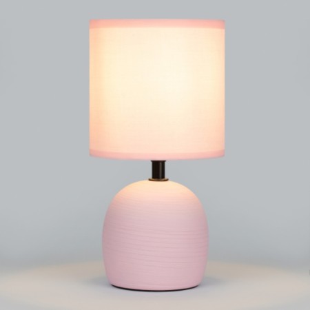 RIVOLI SHERON 1CHA14, 40 W Cramics Pink with a lampshade-7