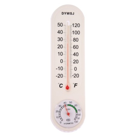 Thermometer, street, hygrometer, white-1