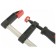 Matrix Master clamp, F-shaped, 250 x 50 x 310 mm
