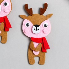 Decor for the creativity of the felt 