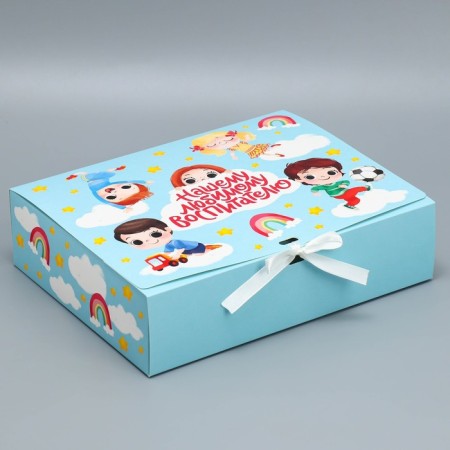 Gift box, packaging, “beloved educator”, 31 x 24.5 x 8 cm-1