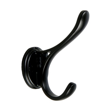 Furniture hook cappio uniq, two -rod, black