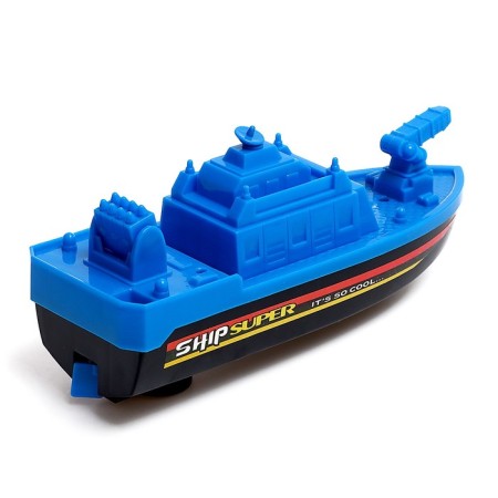 Coast guard boat, works on batteries, MIX color-3