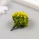 Artificial plant for creativity plastic "yellow acacia" 4 cm