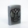 Gas lighter "Emblem of Russia", 3.5 x 5.5 x1.2 cm, silver