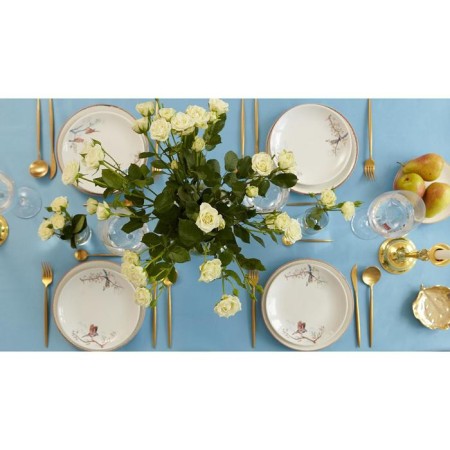 Baby Ethel Elegance 150*220 +/- 3cm, cell-blue, pl. 192 g/m2, hl with VGMO-7