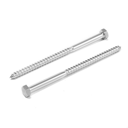 Tundra bolt, capercaillie, plumbing, Din571, M8x140 mm, 4.8 - 5 kg