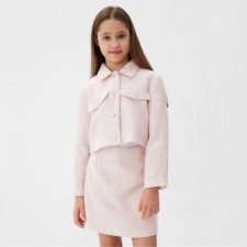 A set for a girl (jacket and skirt) Minaku: Partydress, pink color, height 158 ​​cm
