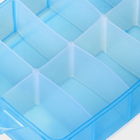 Organizer for storage, 10 cells, 25.5 × 17 × 7 cm, color mix-6