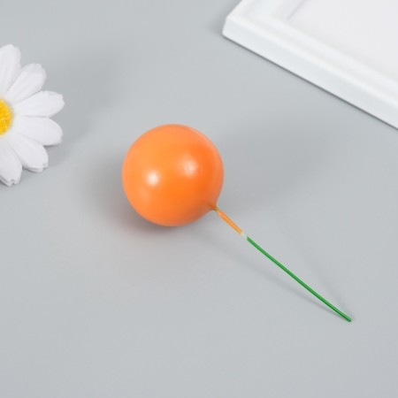 Decor for creativity "Balls Orange" d = 2; 3; 3.5 and 4 cm set 20 pcs-3