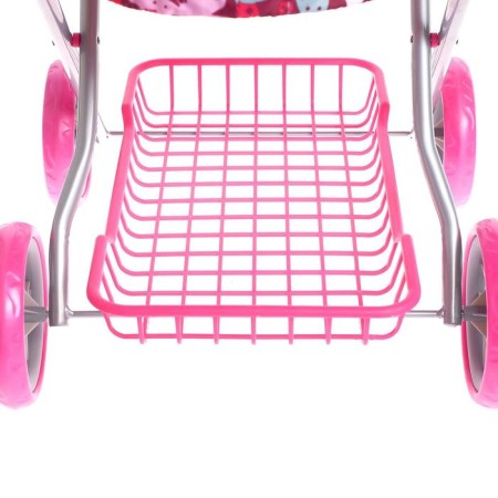 Stroller for dolls, universal, with a basket-5