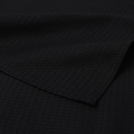 Ethel towel, col. Black, 40x70 cm, 60% linen, 40% HL, 245 g/m2-3