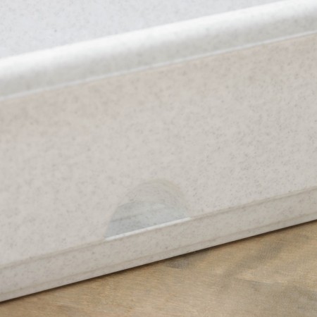 Balcony box with pallet, 60 cm, marble color-3