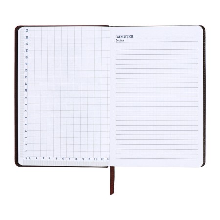 Lotted Diary, A5, 140l, Cage, Region Kozhzam, Green-8