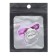 Nipple - orthodontic dummy, Little Princess, with cap, +12 months, pink/silver, rhinestones