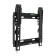 VLK Trento-36 bracket, for TV, inclined, 15-48 ", 28 mm from the wall, black