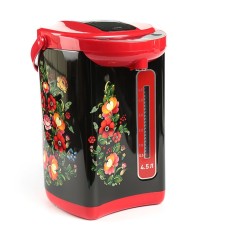 Thermopotes DELTA DL-3034, 4.5 L, 750 W, black-red with a pattern 