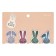 A set of magnetic bookmark for books Calligrata 4 pieces, "Assorted", mix