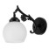 Bra "Rhine" E27 40W black 13.8x21 cm