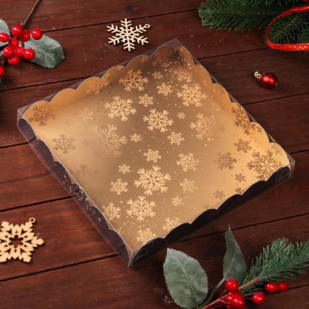 Cookie box "Happy New Year!", 21x21x3