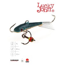 Balancir Lucky John Fin 3 + tee, 4 cm, color 53 blister