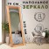 Floor mirror at full height, 170x70 cm, thermo needles, reinforced