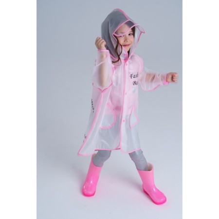 Raincoat for the girl PlayTode, height 122 cm-3