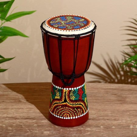 Souvenir musical instrument "Different drum -jambe" 13x13x24 cm, mix-21