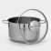 Orion pan, 6 l, d = 24 cm, glass cover, heat distribution bottom, induction
