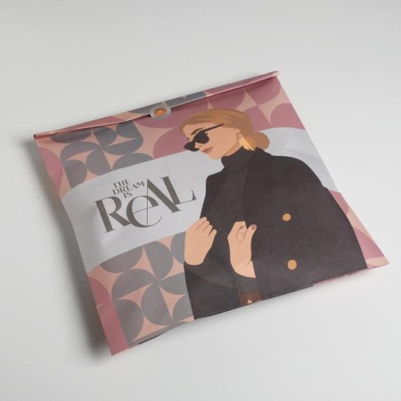 Packing package "The Dream Is Real", 30 x 40 x 6 cm-1