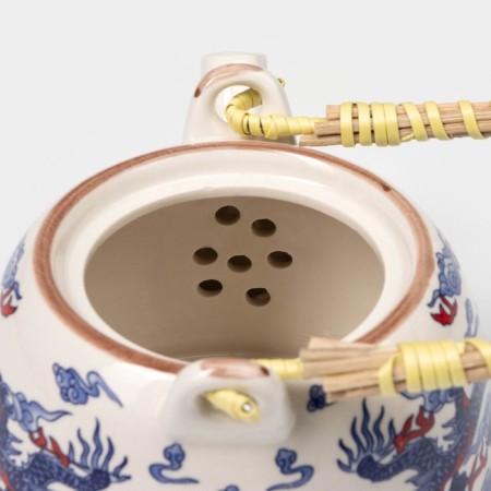 Hot teapot "Blue Dragon", 900 ml, with metal sieve-2