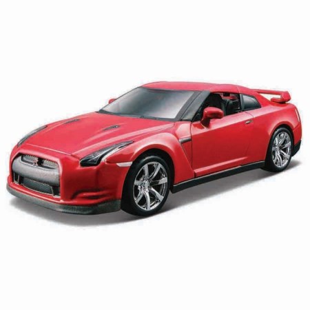 BBURAGO Nissan GT-R (R35) 2009, Die-Cast, 1:32, Red color