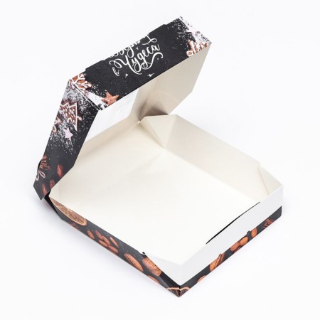 The folding box with the window "Believe in miracles" 15 x 15 x 4 cm,-4