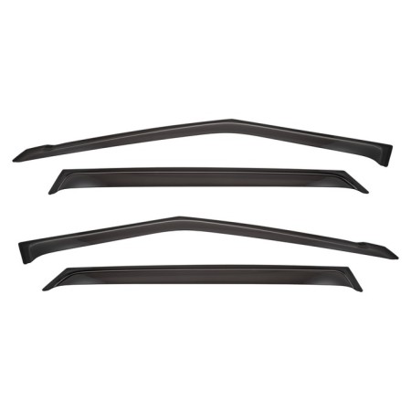 KIA SELTOS window deflectors, 2019-, Dark