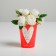 A glass for flowers "I love you", 350 ml
