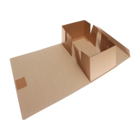 Archive box with ties, 150 mm, binding cardboard, calligrata isolate, without coating, MGK valve, up to 1400 sheets-3