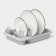 Distery dryer, 33.5 × 24 × 5.5 cm, gray color