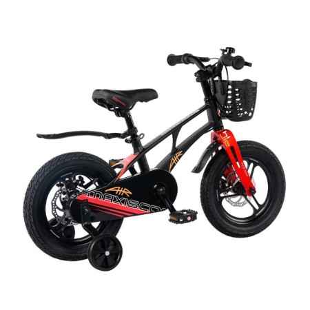 Bicycle 14 ’’ maxiscoo Air Pro, black matte color-3