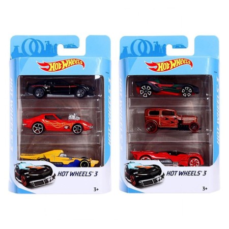 Набор машинок Hot Wheels, в наборе - 3 шт, МИКС-5