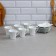 Tea set, 12 items, 6 cups 200 ml, porcelain, Iran