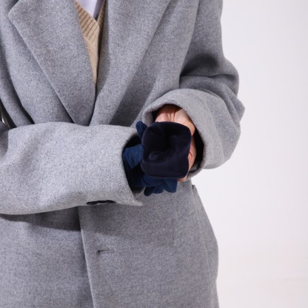 Gloves are female, dimensionless, without insulation, blue color-2