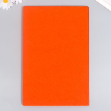 Tight felt "red orange" 1 mm (set of 10 sheets) A4 format format-1