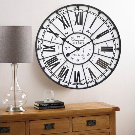 Wall watches, series: loft, "Birmingham", smooth move, D-60 cm-4