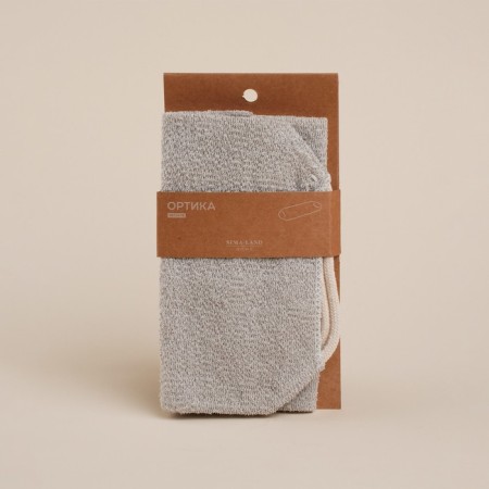 Moacher - tape massage SL Home "Ortika", cotton, 48 × 21 cm, beige color-5
